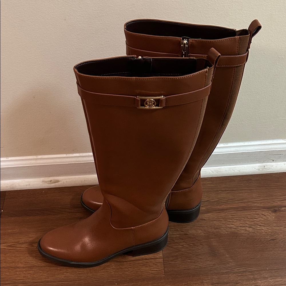 Tommy Hilfiger Brown riding boots